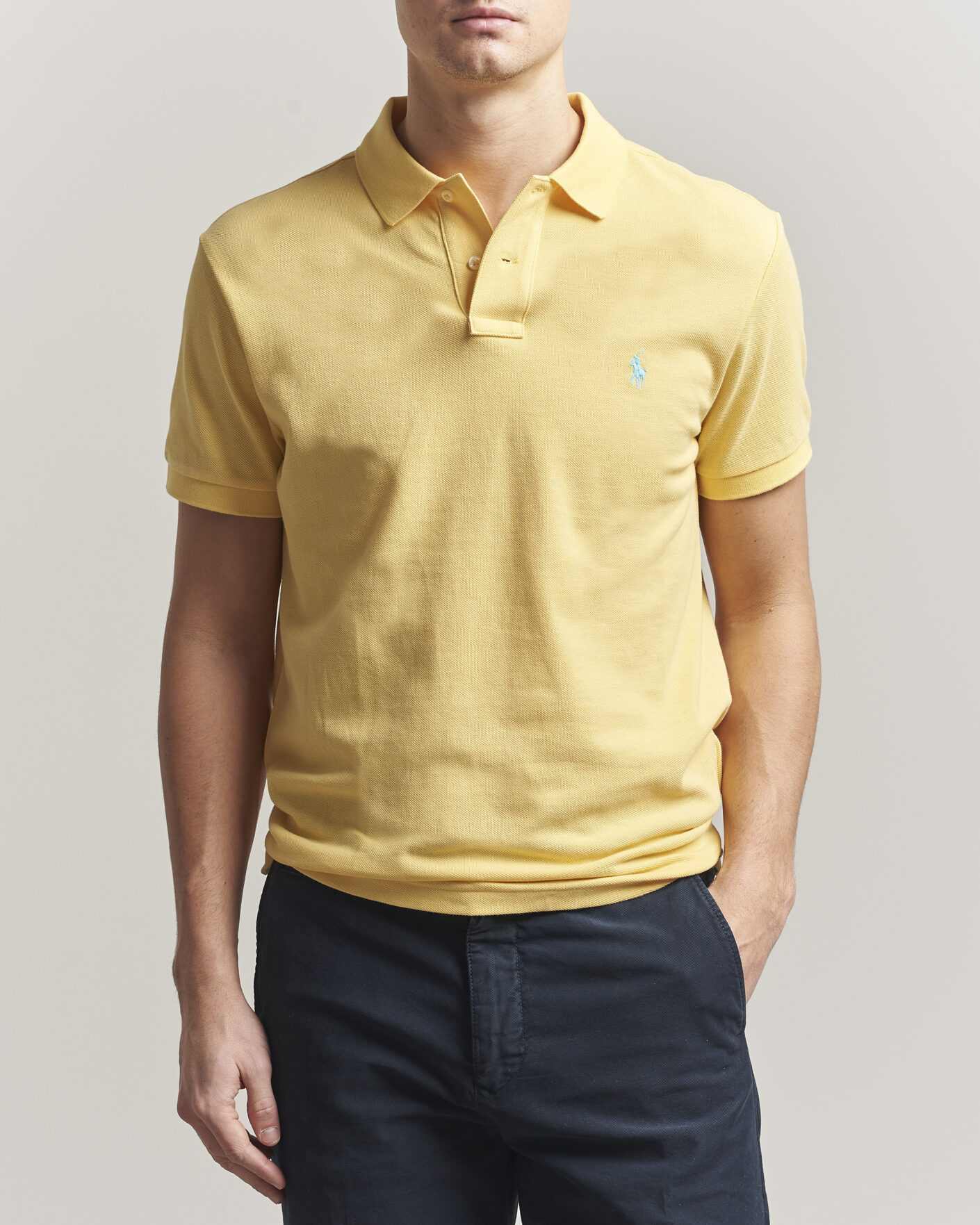 Herren | Poloshirts | Polo Ralph Lauren | Slim Fit Polo Empire Yellow