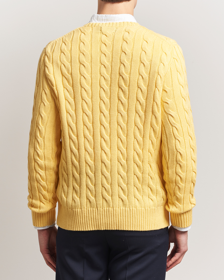 Herren | Pullover | Polo Ralph Lauren | Cotton Cable Pullover Fall Yellow
