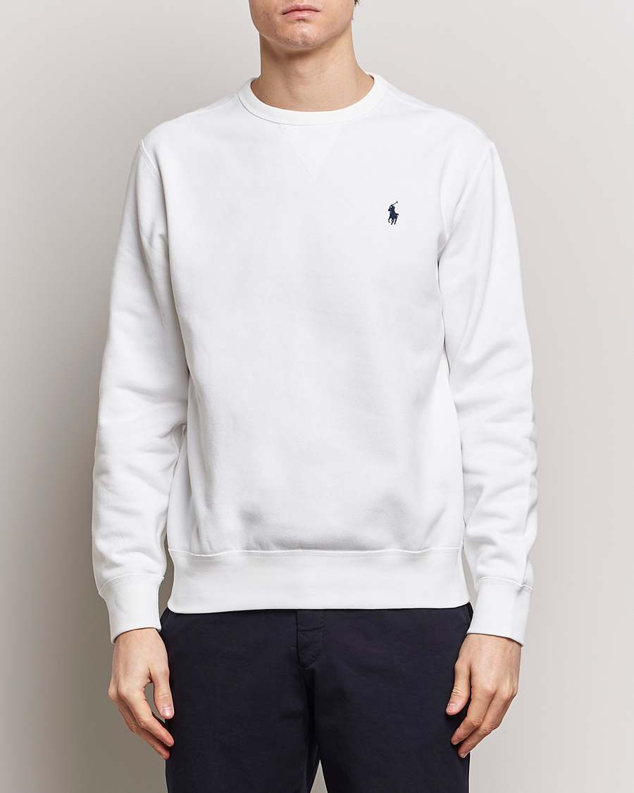 Men | Sweatshirts | Polo Ralph Lauren | Crew Neck Sweatshirt White