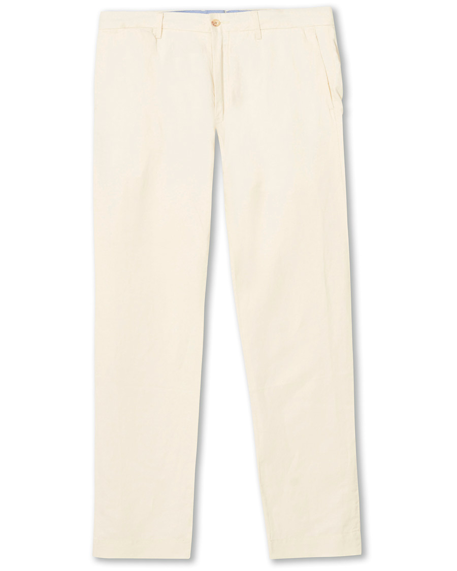 Herren | Hosen | Polo Ralph Lauren | Newport Linen Trousers Andover Cream