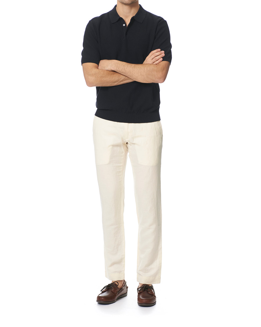 Herren | Hosen | Polo Ralph Lauren | Newport Linen Trousers Andover Cream
