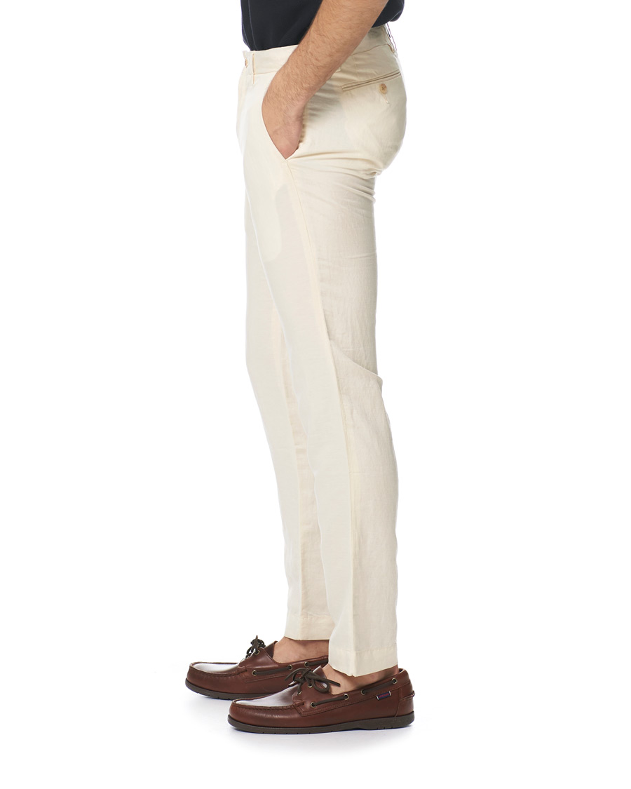 Herren | Hosen | Polo Ralph Lauren | Newport Linen Trousers Andover Cream