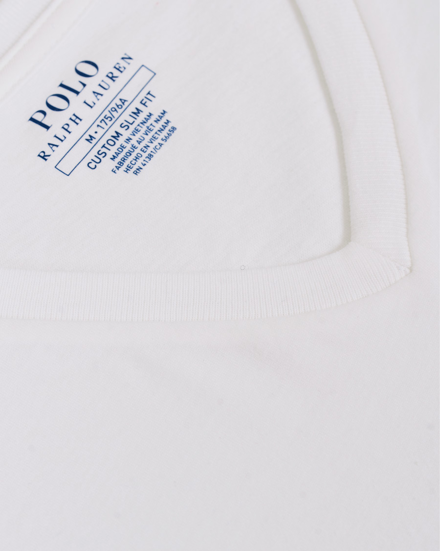 Herren | T-Shirts | Polo Ralph Lauren | V-Neck Tee White