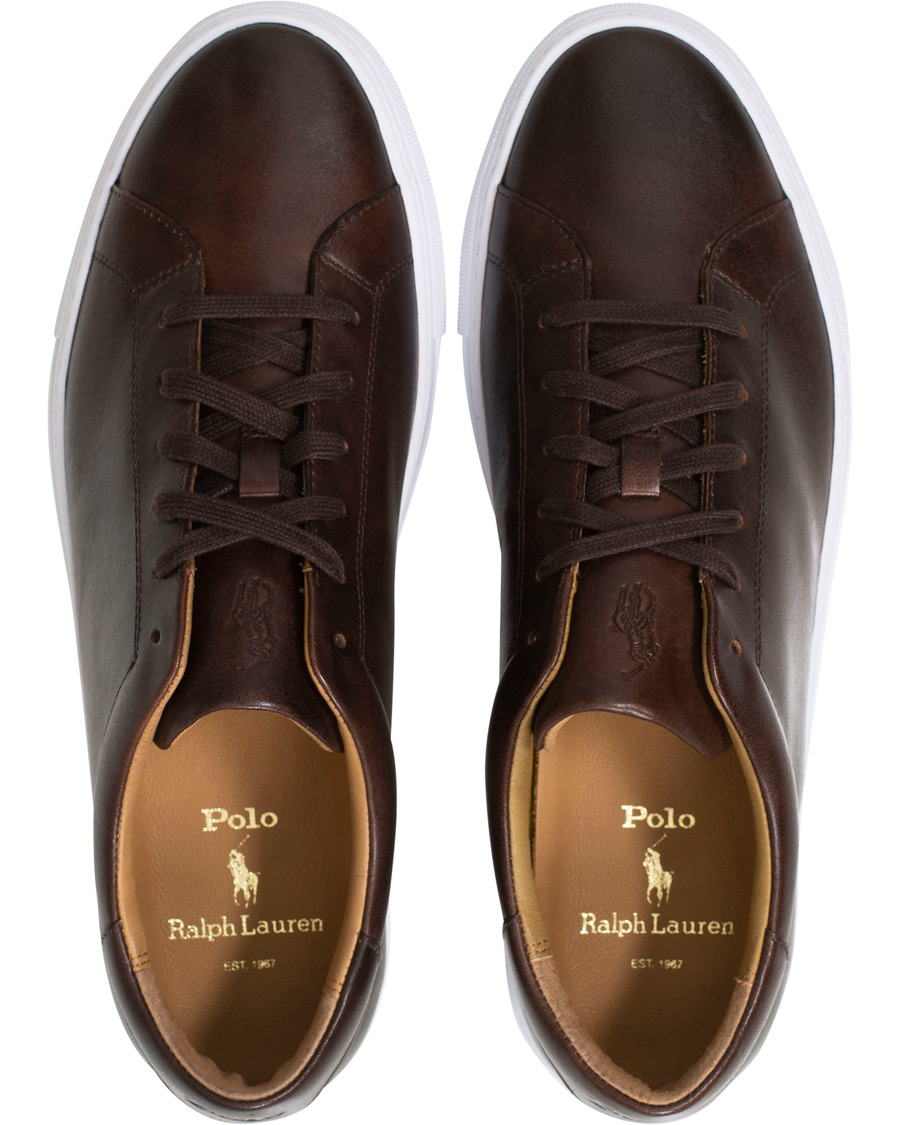Herren | Polo Ralph Lauren Jermain II Sneaker Brown | Polo Ralph Lauren | Jermain II Sneaker Brown