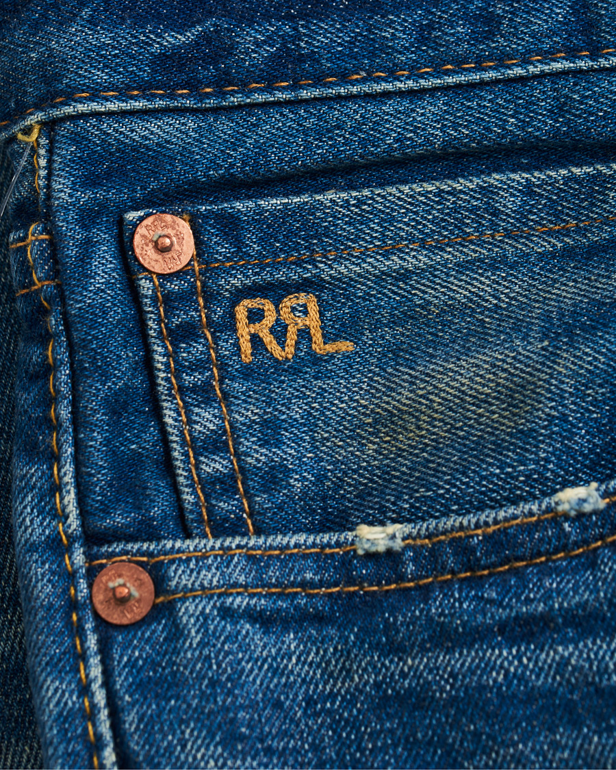 Herren | Jeans | RRL | Slim Narrow Selvedge Jeans Grandfalls Wash