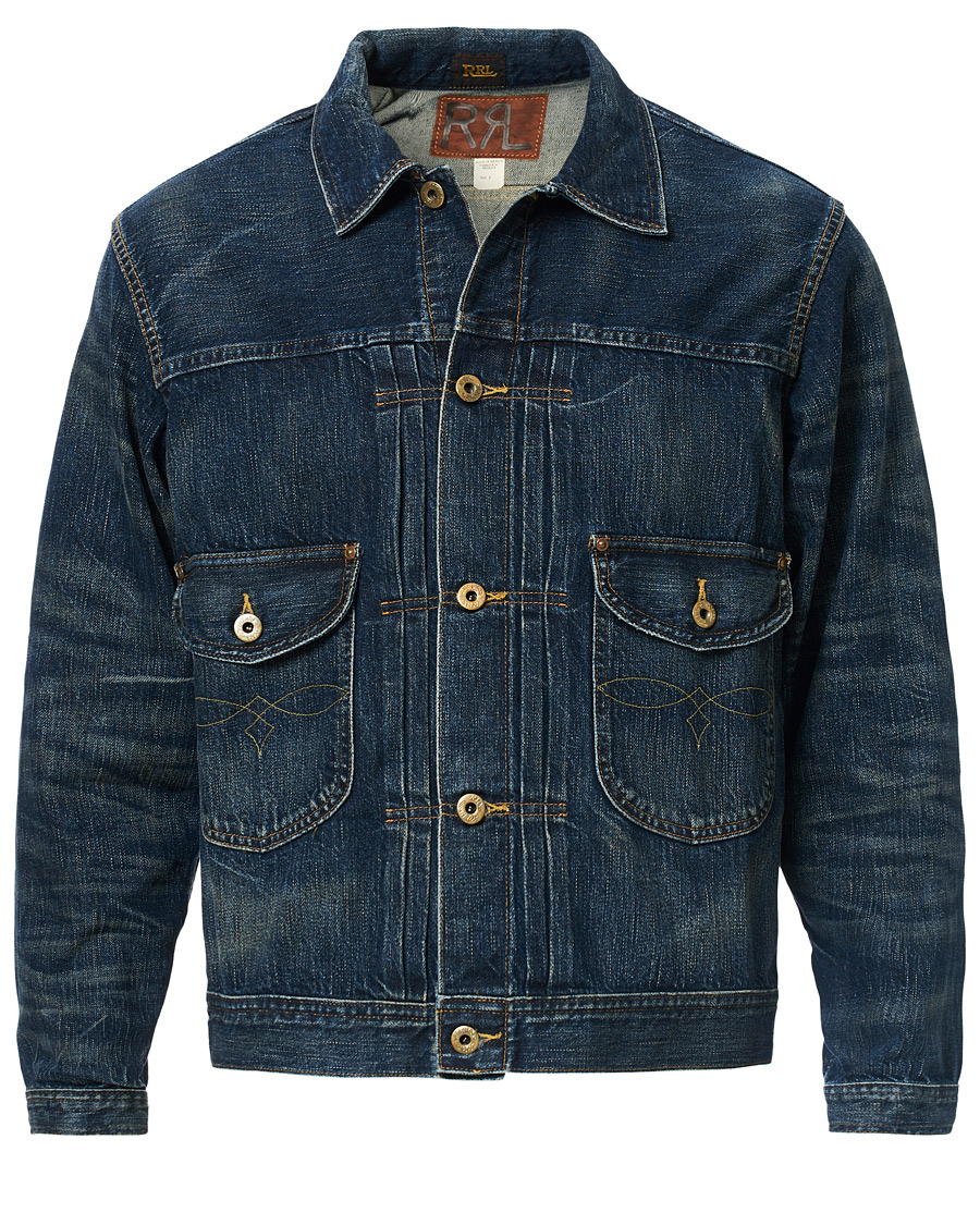 Herren | Jacken | RRL | Cowboy Denim Jacket Irondale Wash
