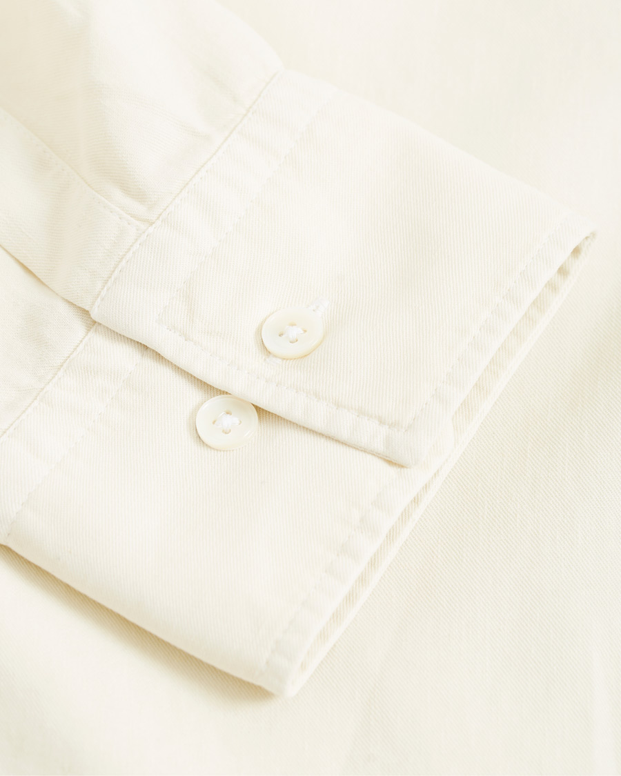 Herren | Hemden | NN07 | Levon Lyocell/Linen Button Down Shirt Vanilla