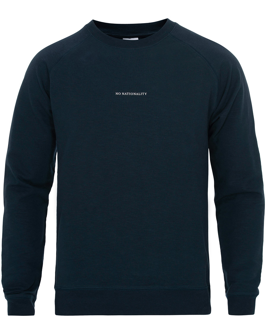 Herren | Pullover | NN07 | Robin Logo Crew Neck Sweatshirt Navy