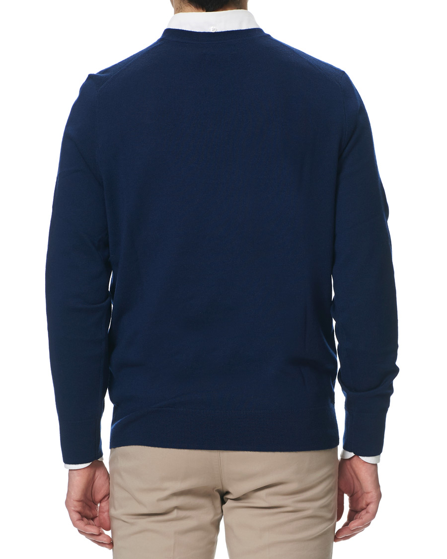 Herren | Pullover | Polo Ralph Lauren Golf | Merino Wool Sweater French Navy