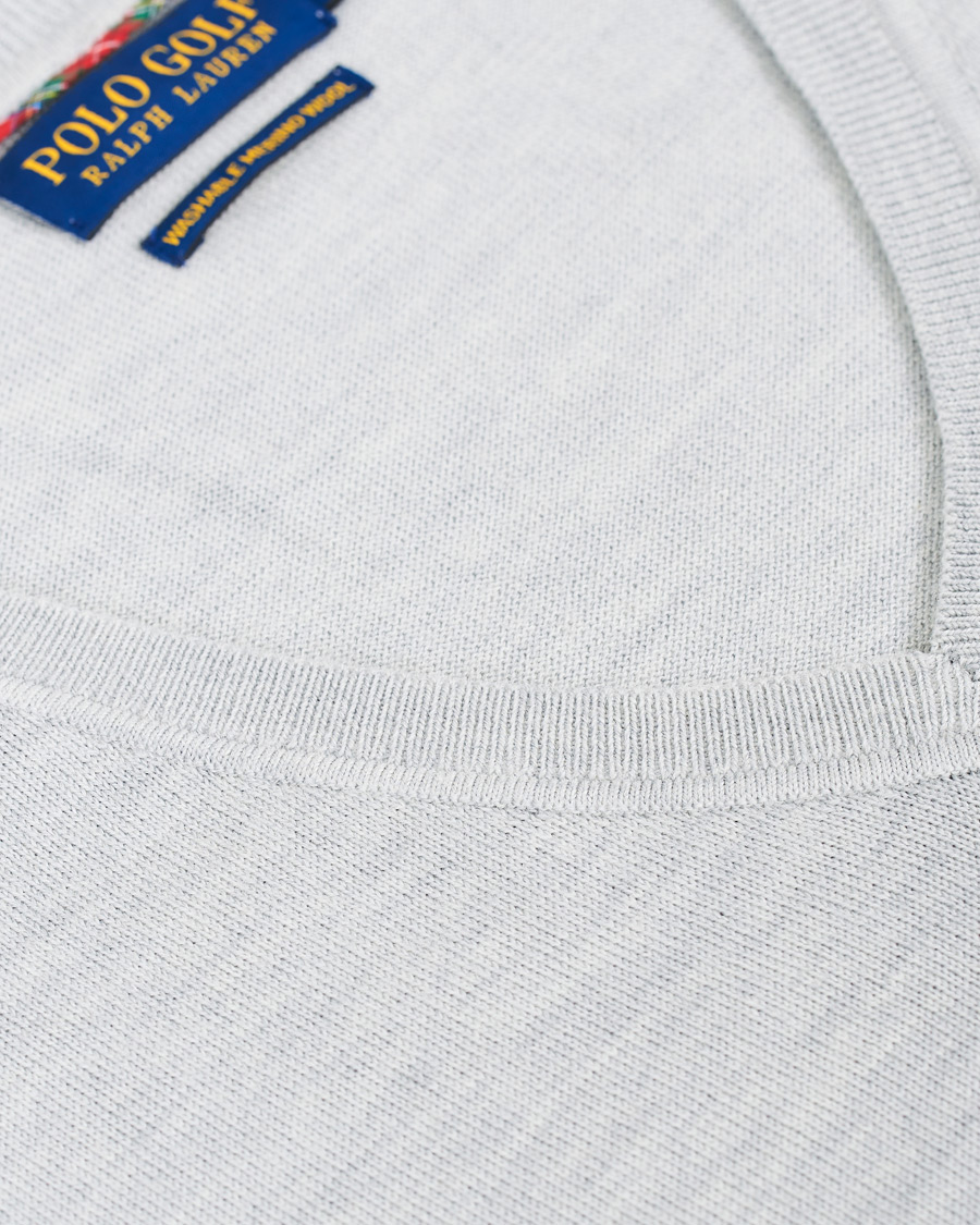 Herren | Pullover | Polo Ralph Lauren Golf | Merino Wool Sweater Light Pebble Heather
