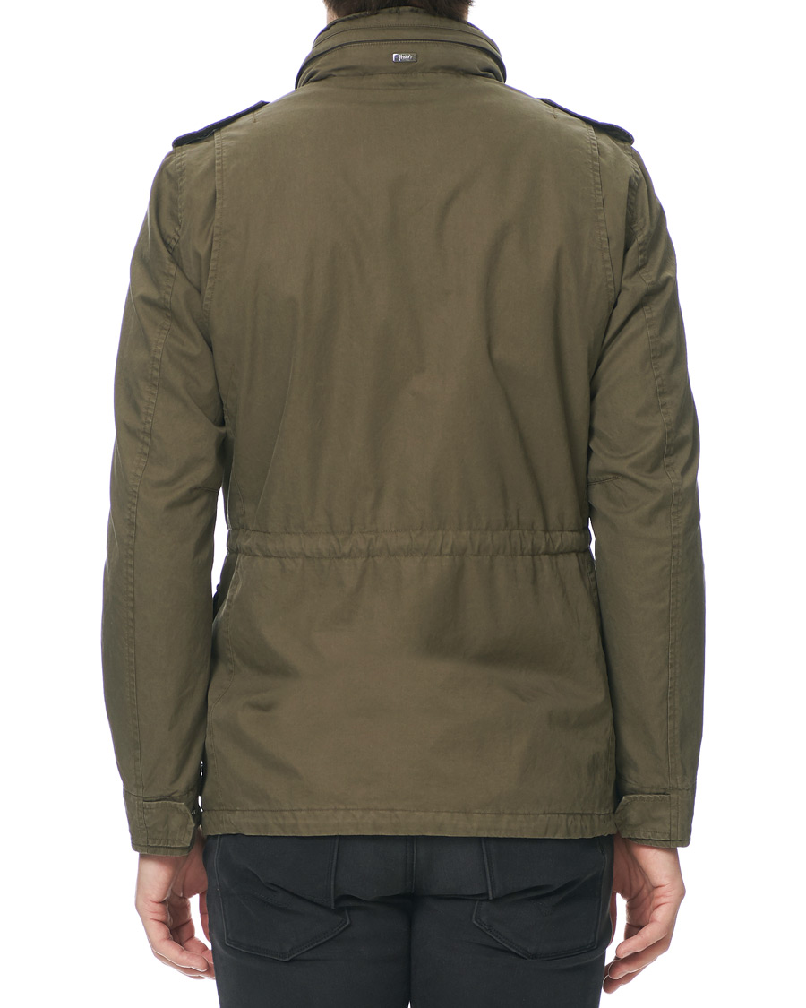 Herren | Jacken | Herno | Cotton Field Jacket Military Green