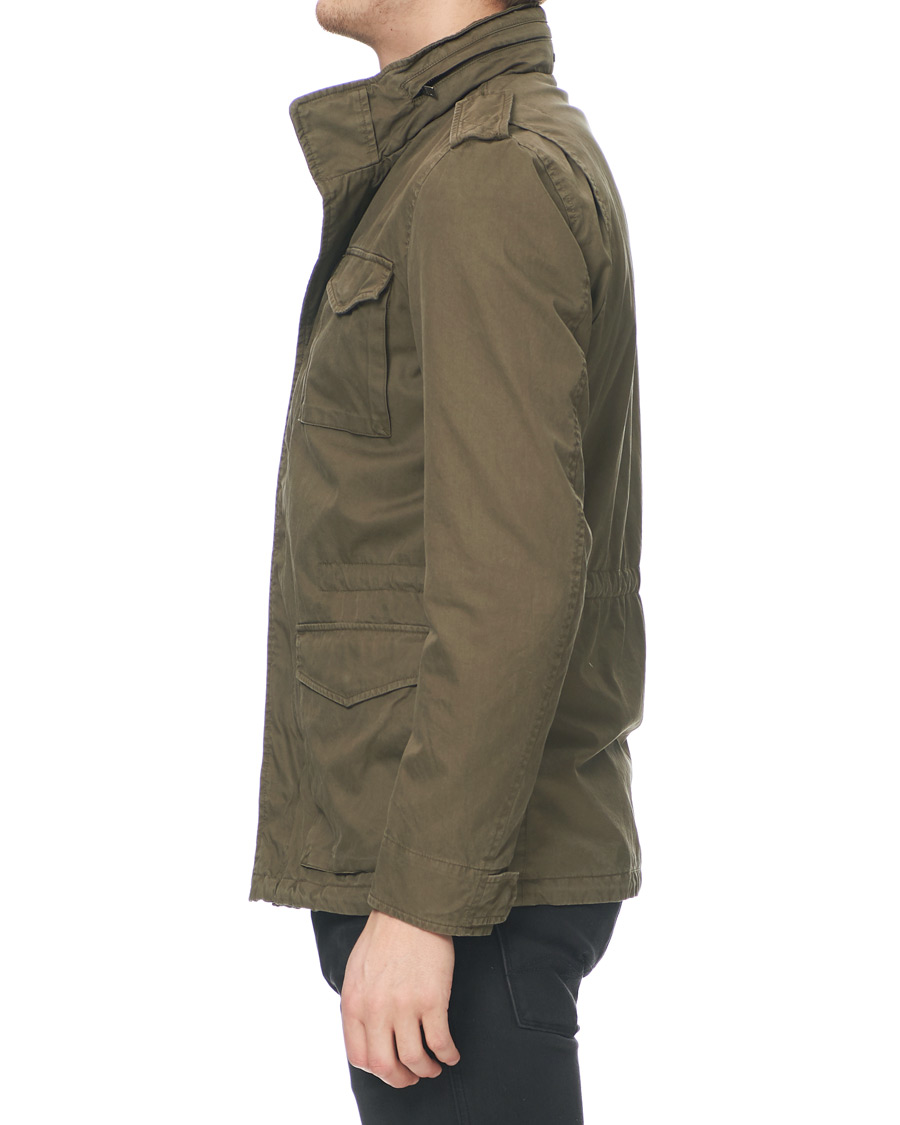 Herren | Jacken | Herno | Cotton Field Jacket Military Green