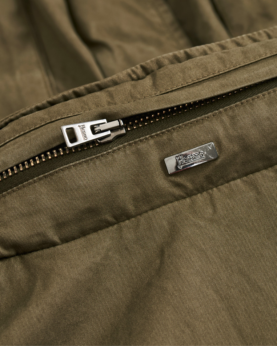 Herren | Jacken | Herno | Cotton Field Jacket Military Green