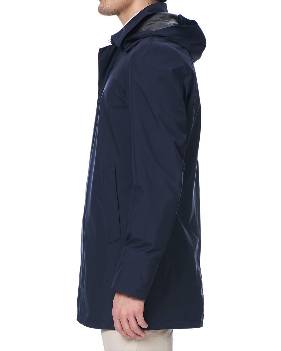 Herren | Jacken | Herno | Laminar Waterproof Gore Tex Coat Deep Blue