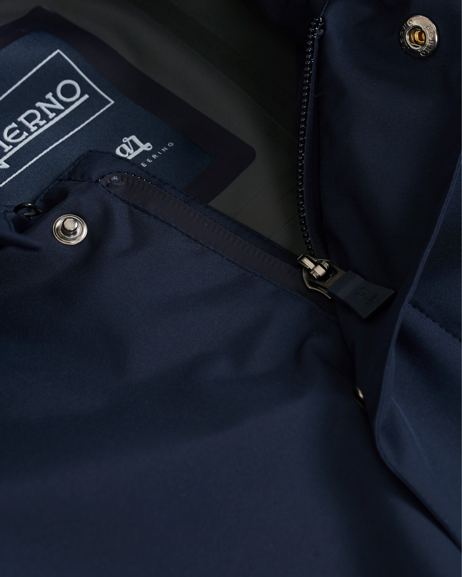 Herren | Jacken | Herno | Laminar Waterproof Gore Tex Coat Deep Blue