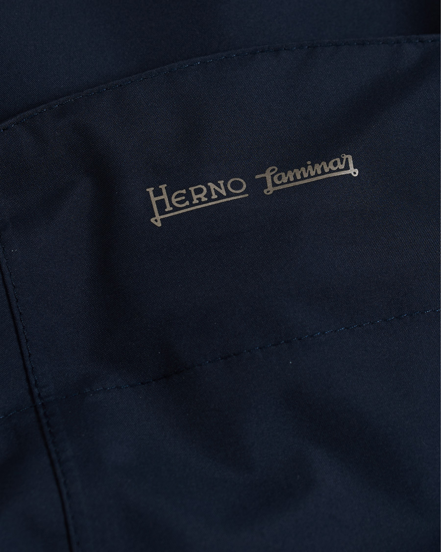 Herren | Jacken | Herno | Laminar Waterproof Gore Tex Coat Deep Blue