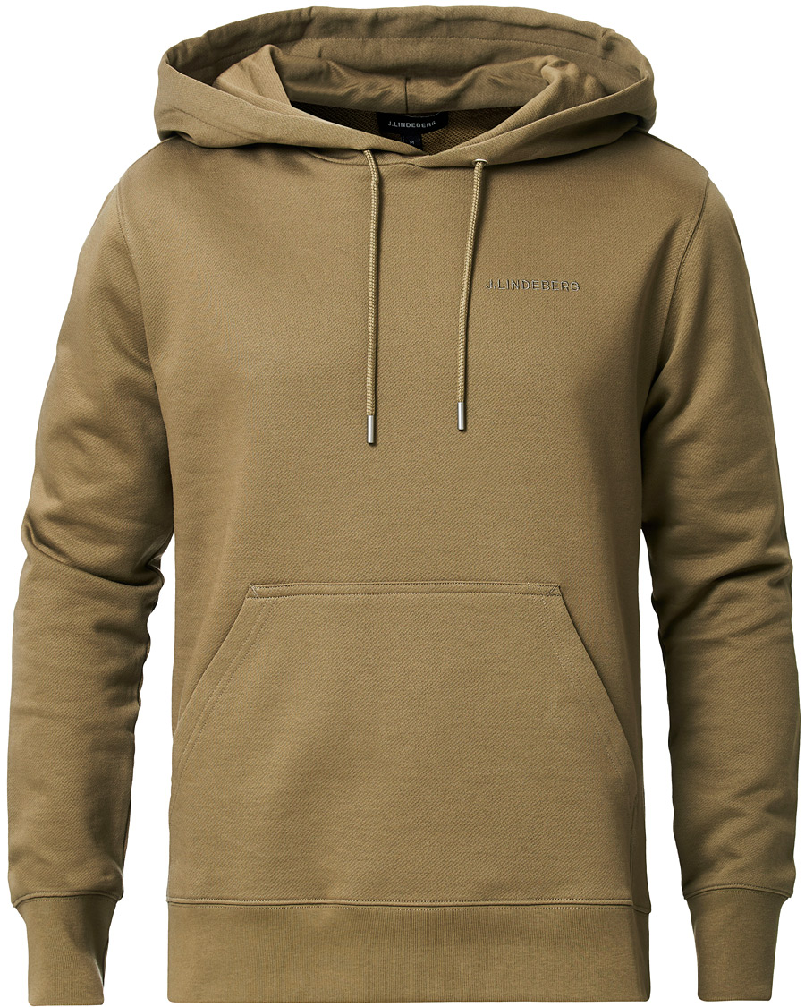 Herren | Pullover | J.Lindeberg | Throw Hoodie Green