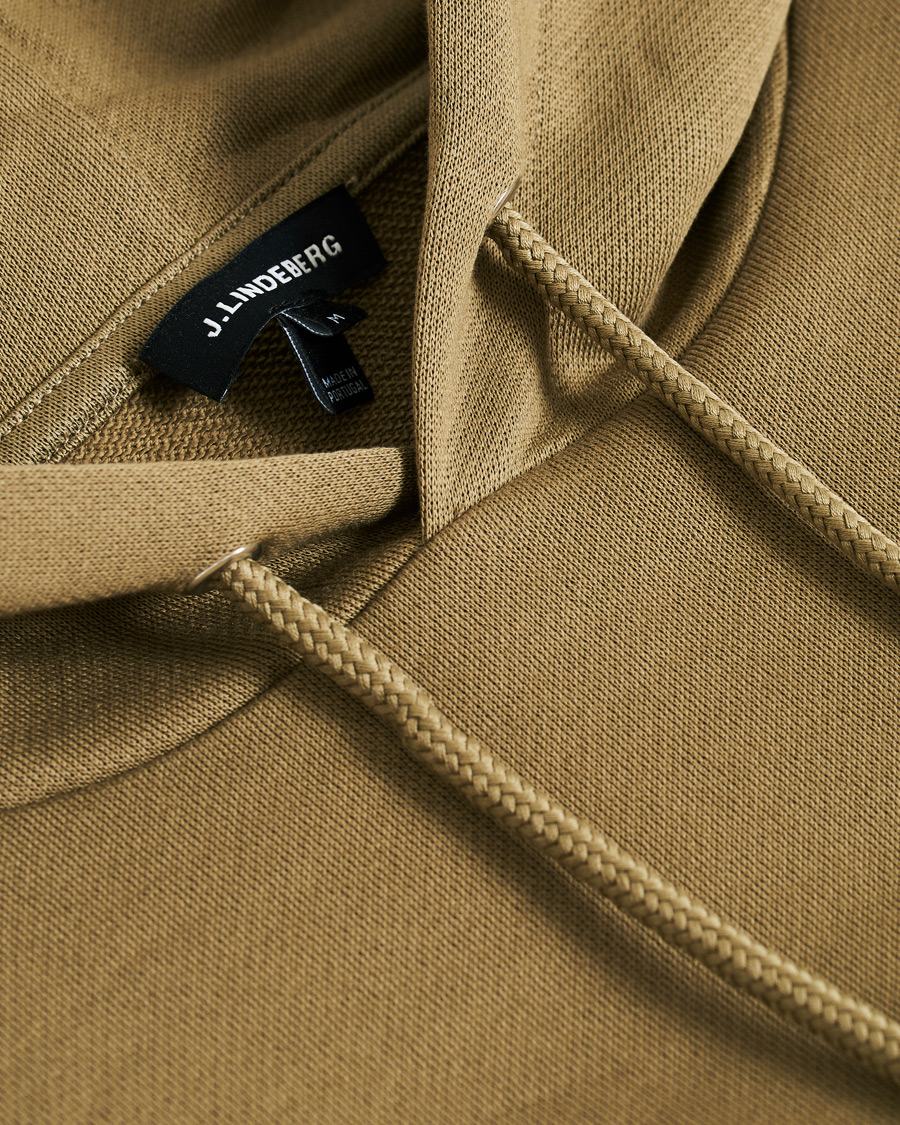Herren | Pullover | J.Lindeberg | Throw Hoodie Green