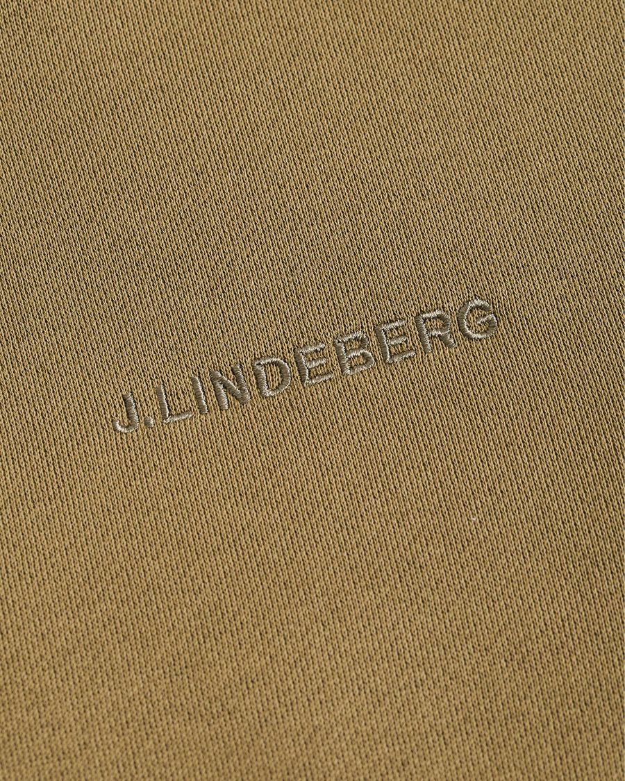 Herren | Pullover | J.Lindeberg | Throw Hoodie Green