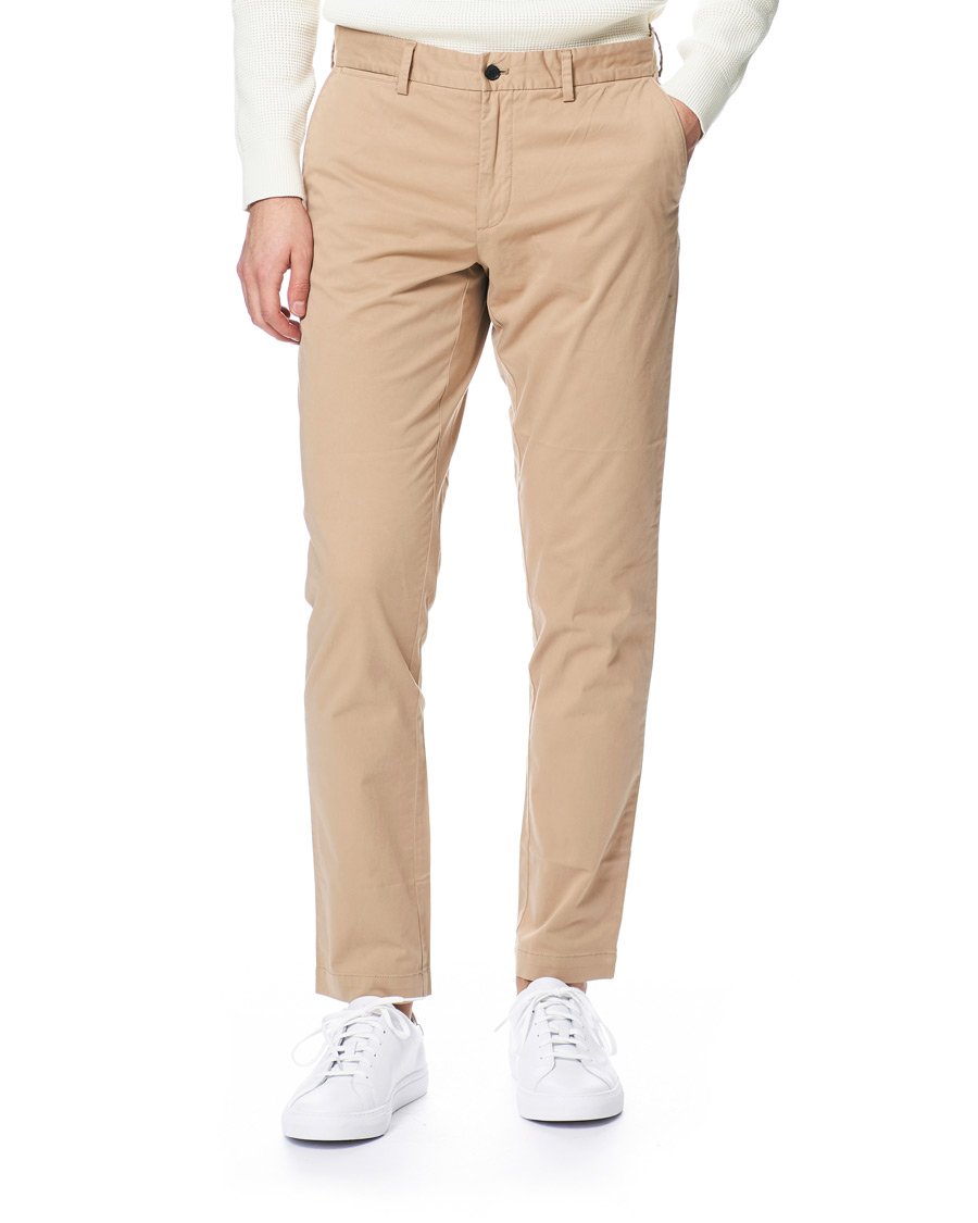 Herren | Hosen | J.Lindeberg | Chaze Super Satin Stretch Chinos Beige