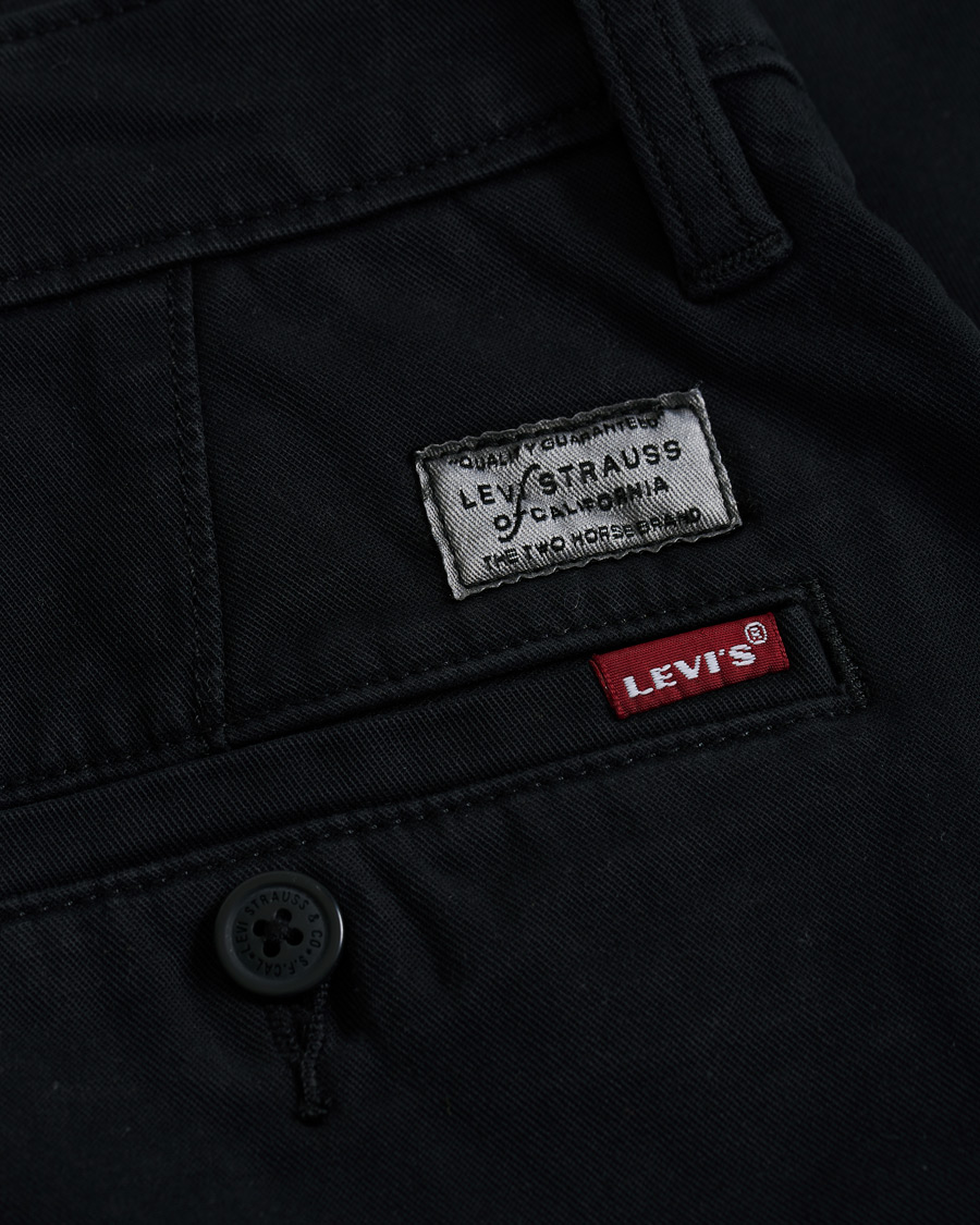 Herren | Hosen | Levi's | Garment Dyed Stretch Chino Mineral Black