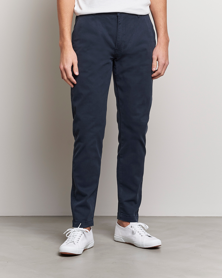 Herren | Levi's | Levi's | Garment Dyed Stretch Chino Baltic Navy