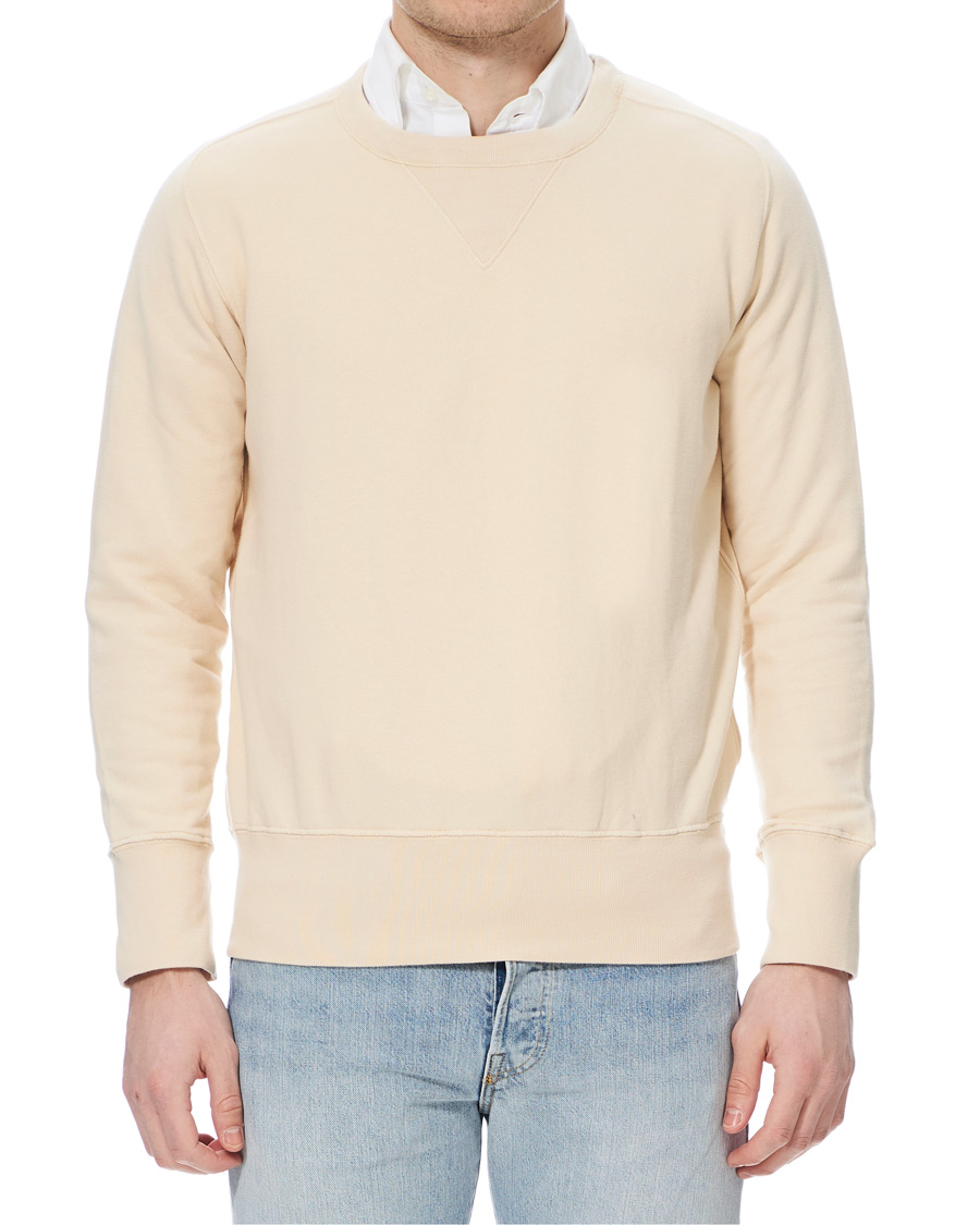 Levi's Vintage Clothing Bay Meadows Crew Neck Sweatshirts Double Cream bei