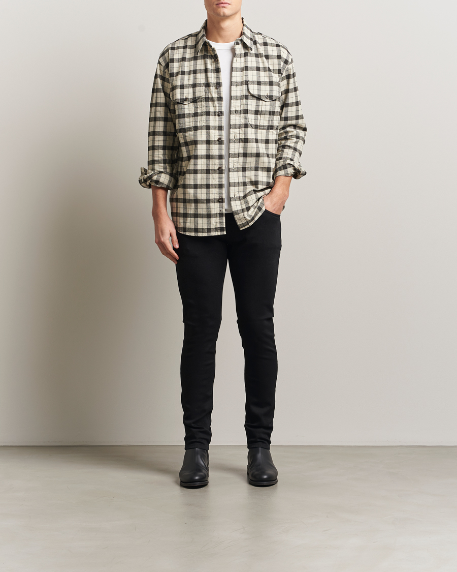 Herren | Jeans | Nudie Jeans | Tight Terry Jeans Ever Black