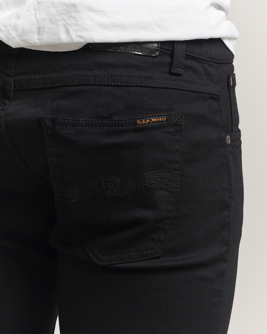 Herren | Jeans | Nudie Jeans | Tight Terry Jeans Ever Black