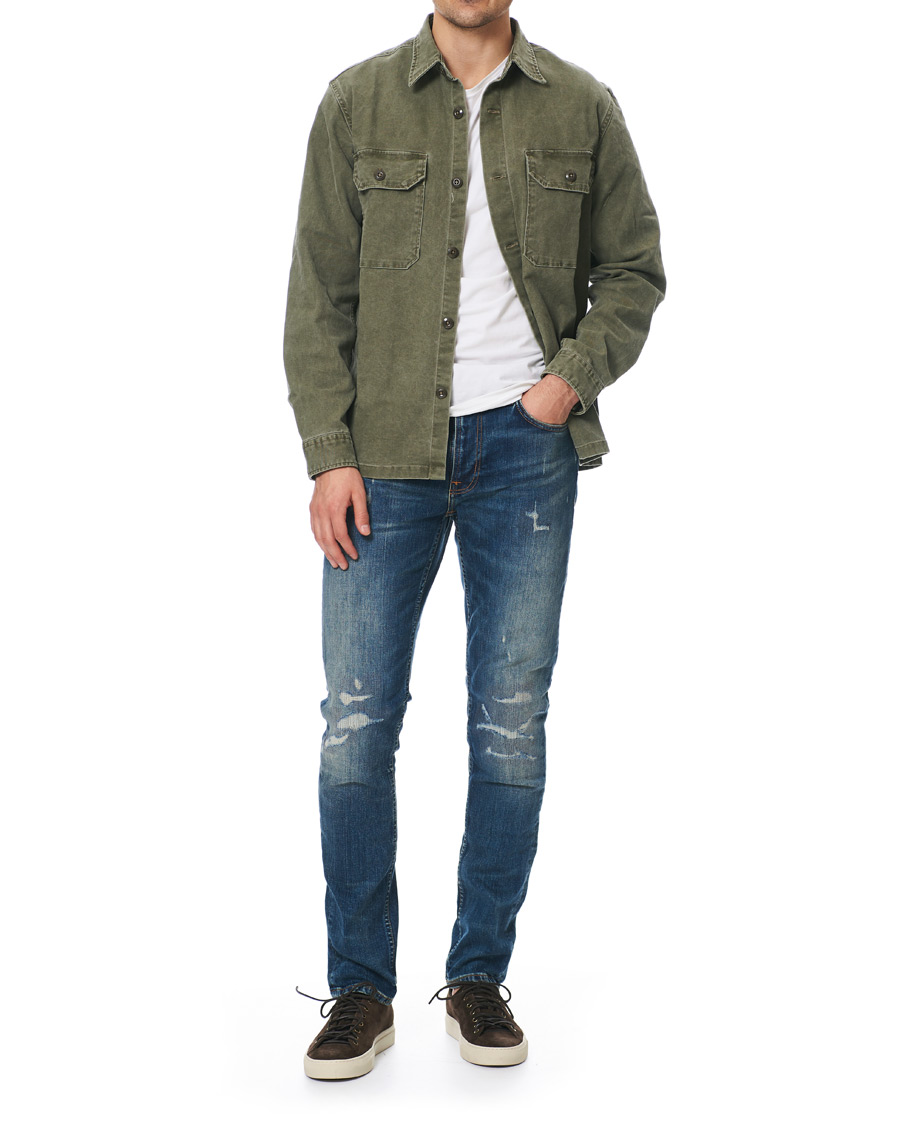 Herren | Jeans | Nudie Jeans | Lean Dean Organic Jeans Beaten Indigo
