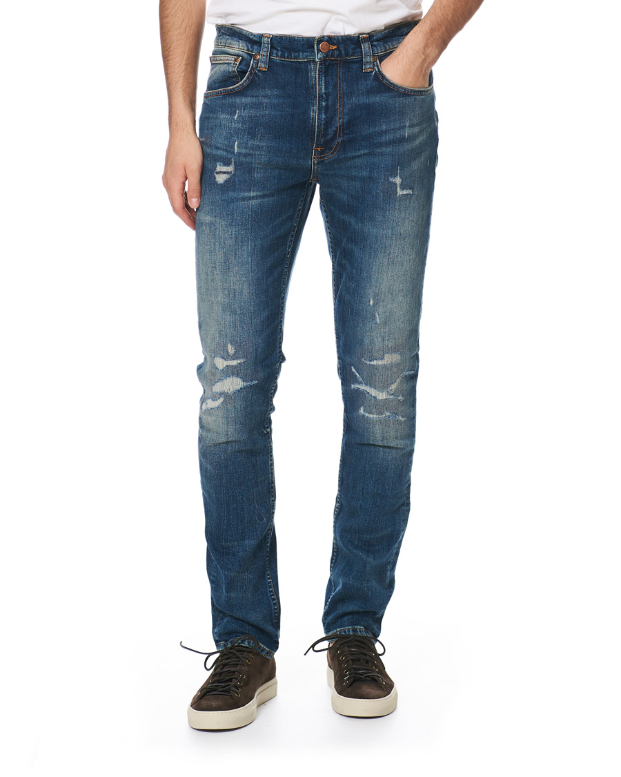 Herren | Jeans | Nudie Jeans | Lean Dean Organic Jeans Beaten Indigo