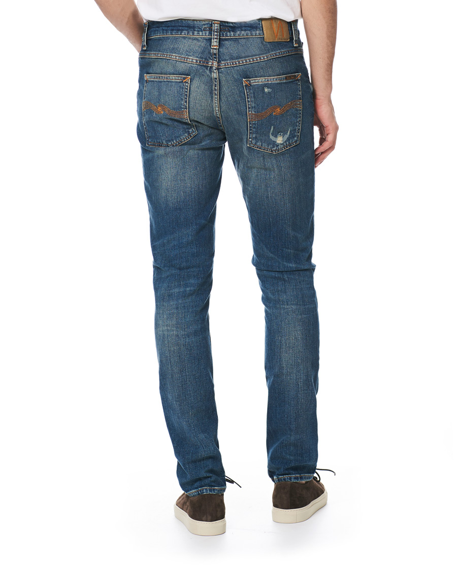 Herren | Jeans | Nudie Jeans | Lean Dean Organic Jeans Beaten Indigo