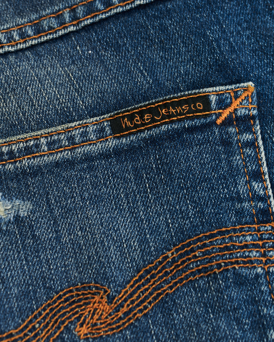 Herren | Jeans | Nudie Jeans | Lean Dean Organic Jeans Beaten Indigo