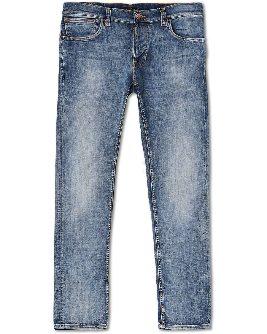 Herren | Jeans | Nudie Jeans | Thin Finn Organic Jeans Broken Sage