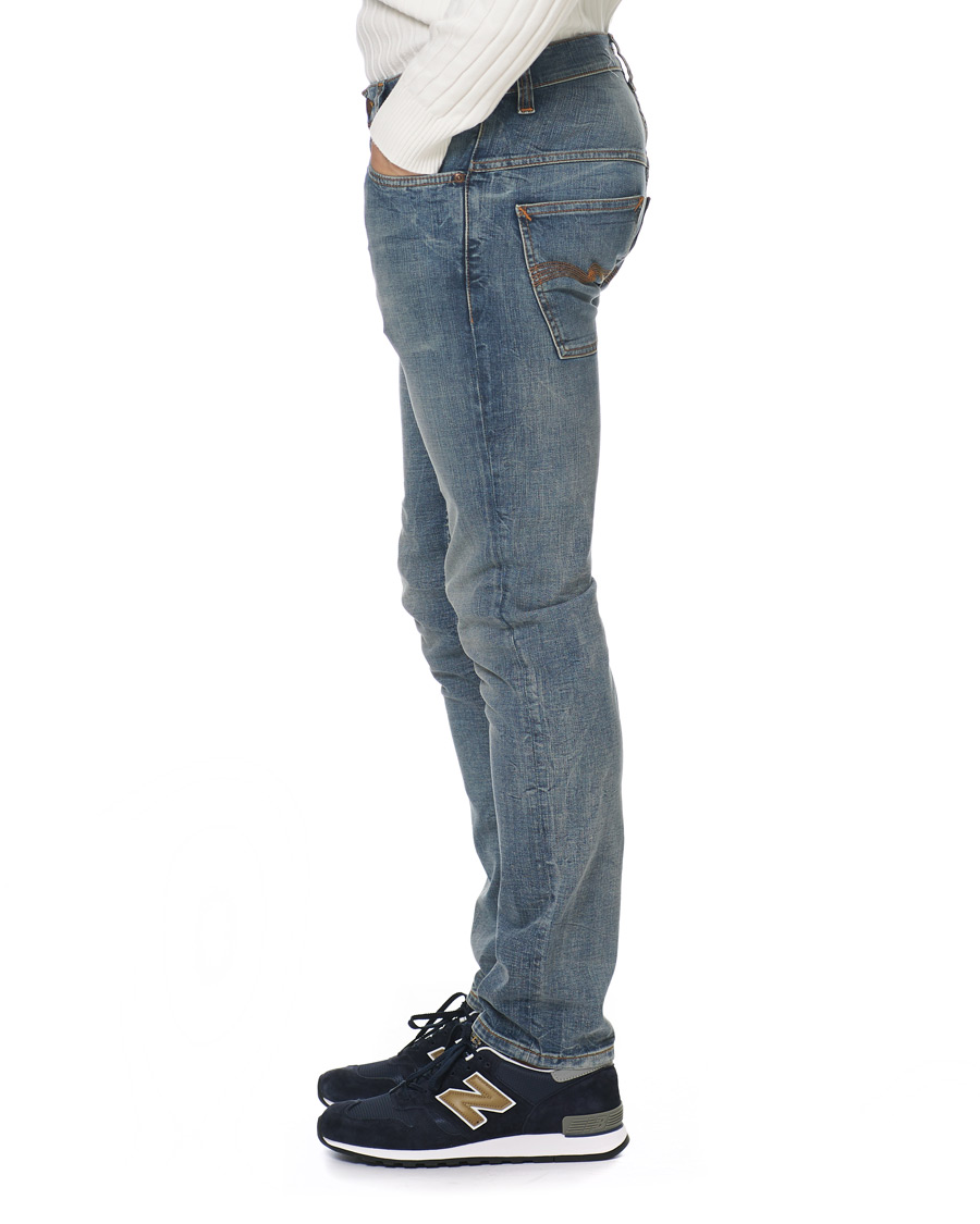 Herren | Jeans | Nudie Jeans | Thin Finn Organic Jeans Broken Sage