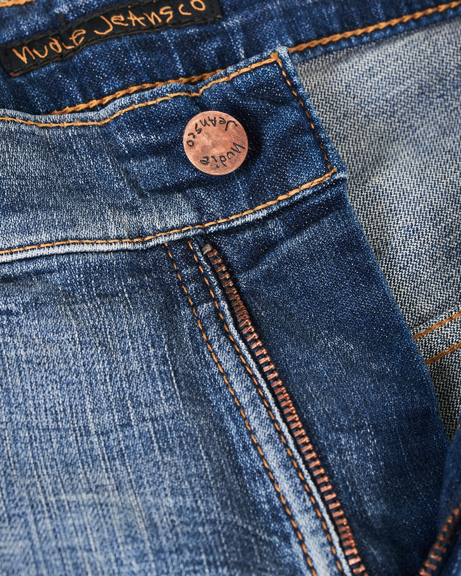 Herren | Jeans | Nudie Jeans | Thin Finn Organic Jeans Broken Sage