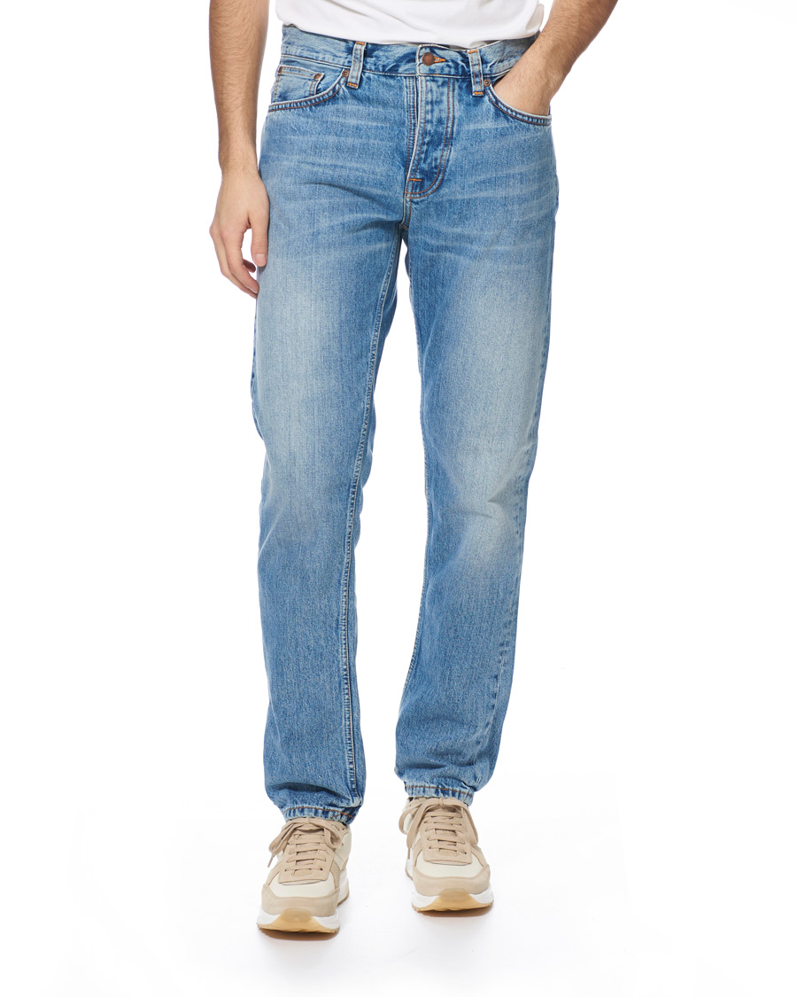 Herren | Jeans | Nudie Jeans | Steady Eddie II Organic Jeans Sunday Blues