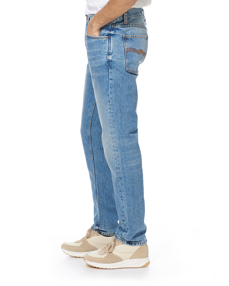 Herren | Jeans | Nudie Jeans | Steady Eddie II Organic Jeans Sunday Blues