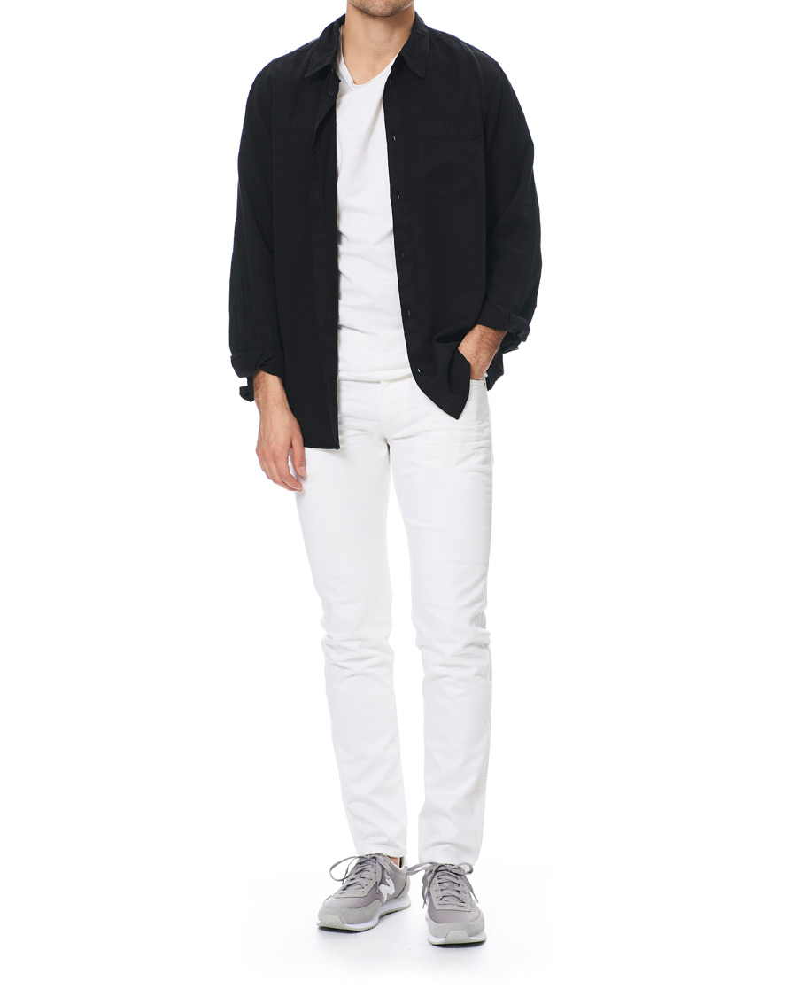 Herren | Hemden | Nudie Jeans | Chuck Smooth Twill Shirt Black