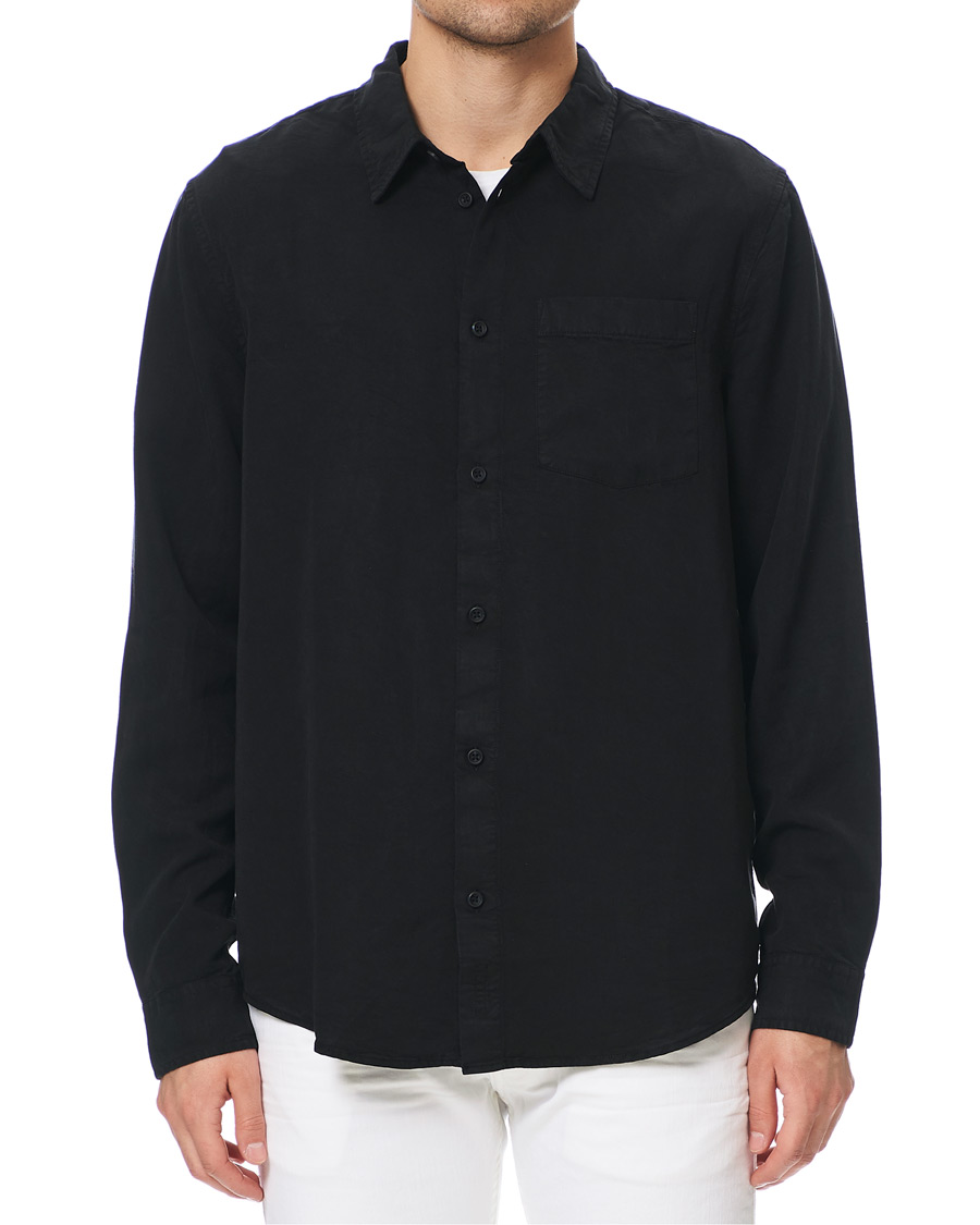 Herren | Hemden | Nudie Jeans | Chuck Smooth Twill Shirt Black