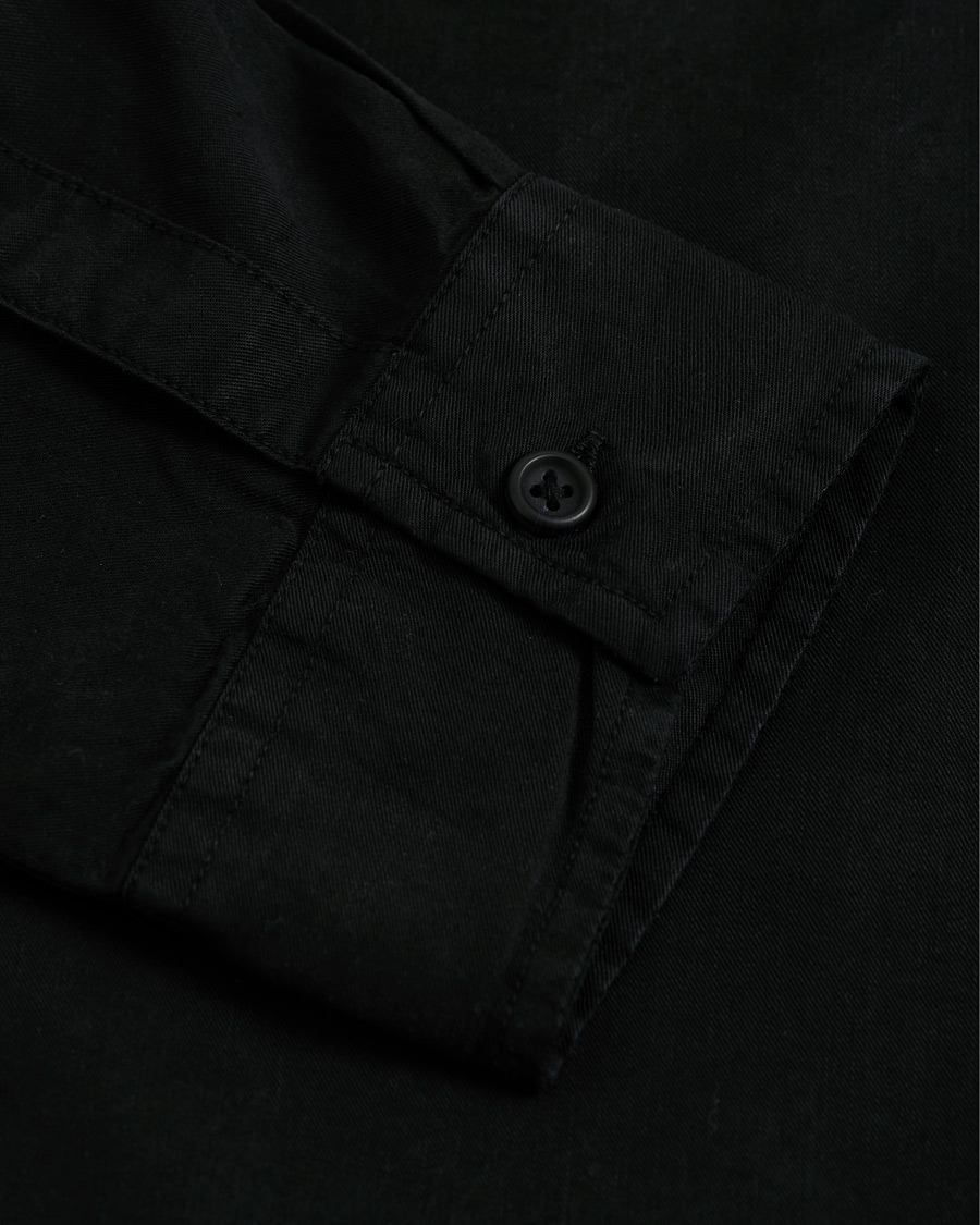 Herren | Hemden | Nudie Jeans | Chuck Smooth Twill Shirt Black