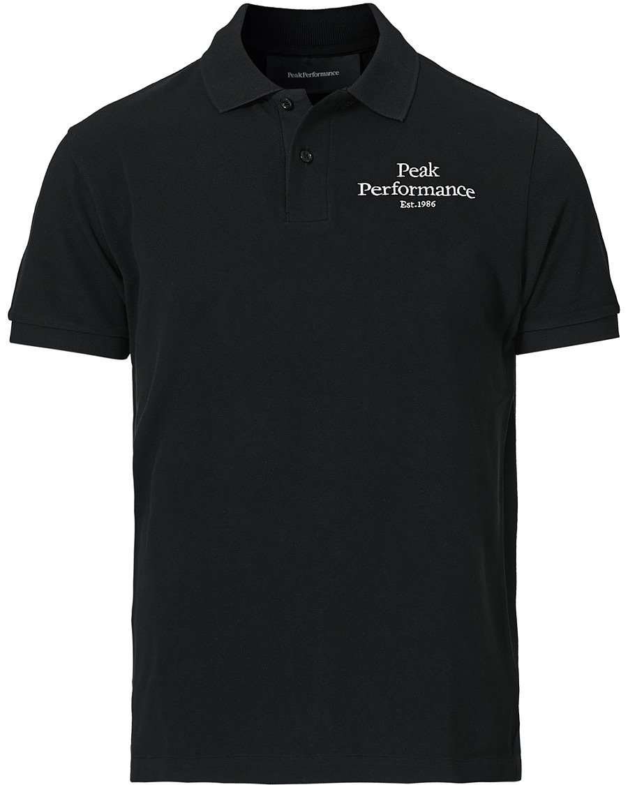 Herren | Poloshirts | Peak Performance | Original Logo Polo Black