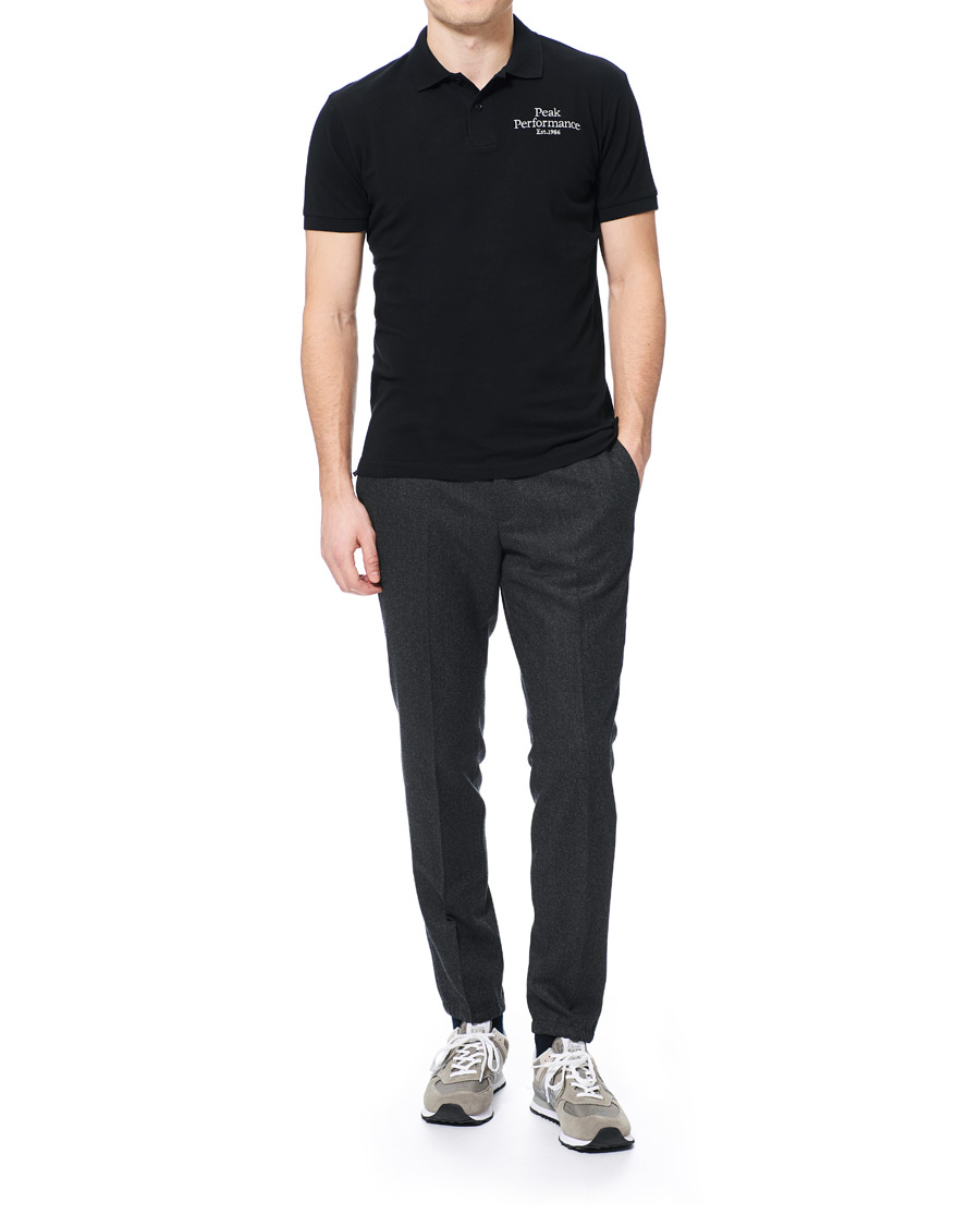 Herren | Poloshirts | Peak Performance | Original Logo Polo Black