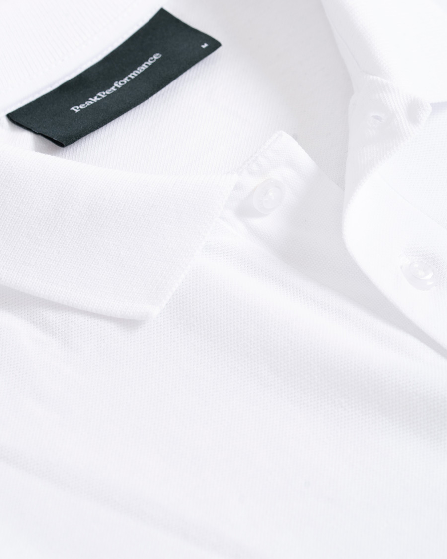 Herren | Poloshirts | Peak Performance | Original Logo Polo White