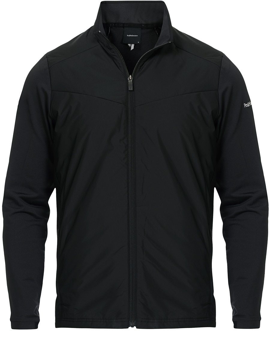 Herren | Pullover | Peak Performance | Ace Hybrid Full Zip Black