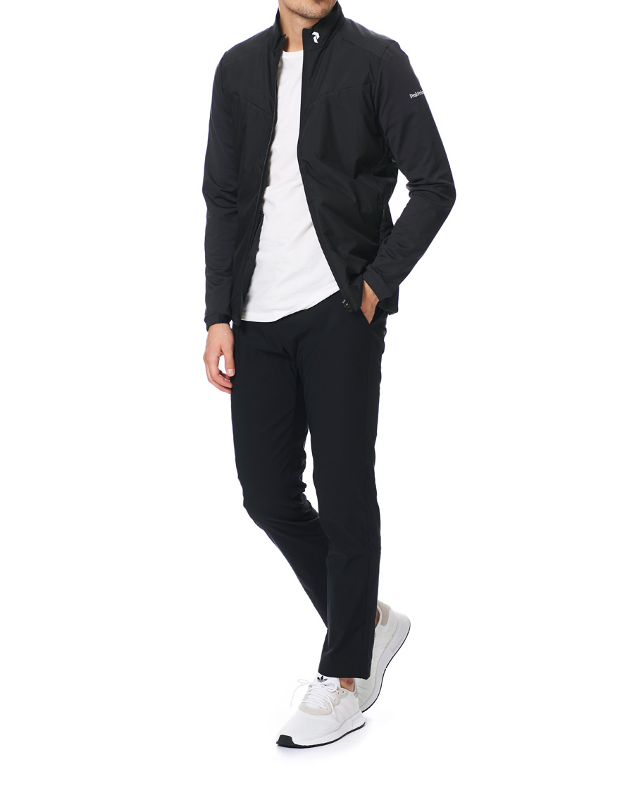 Herren | Pullover | Peak Performance | Ace Hybrid Full Zip Black