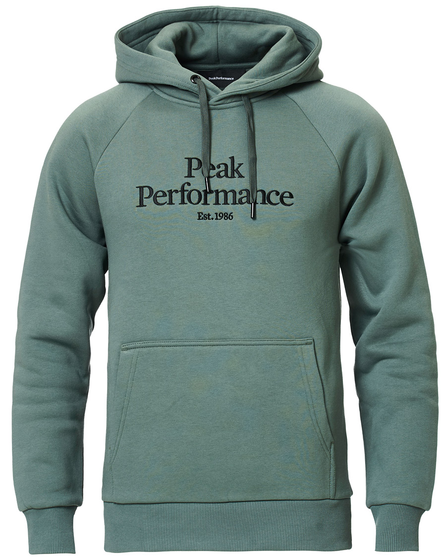 Herren | Pullover | Peak Performance | Original Logo Hoodie Green