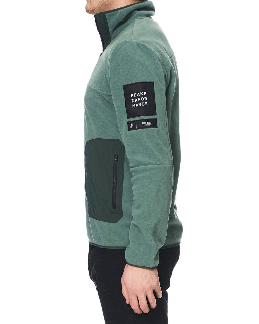 Herren | Pullover | Peak Performance | Tech Fleece Half Zip Green