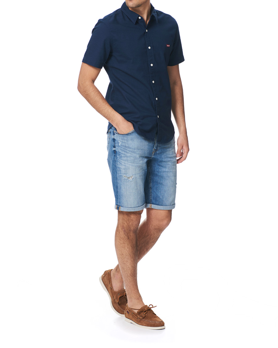 Herren | Shorts | Calvin Klein Jeans | Regular Fit Destroyed Shorts Bright Blue