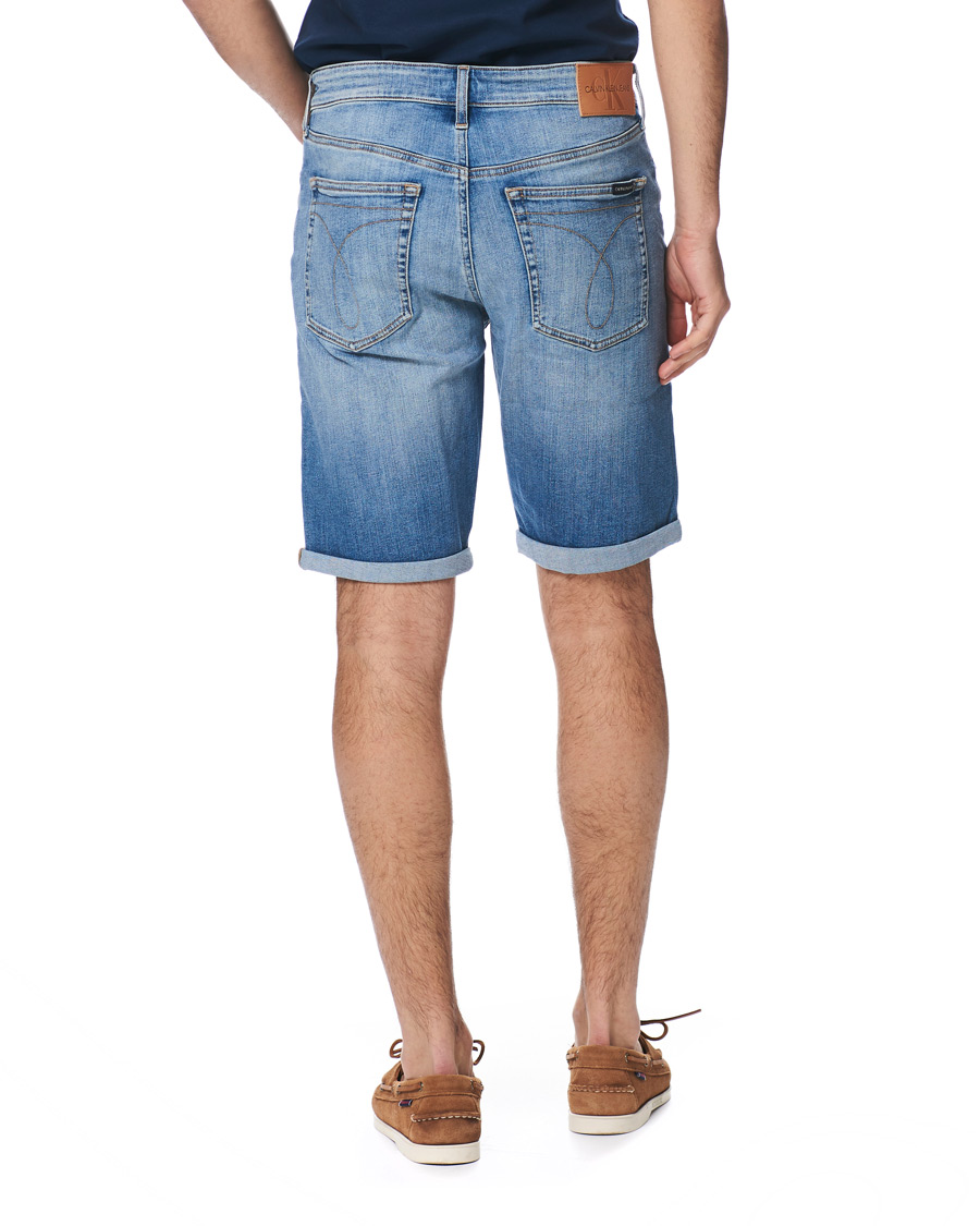 Herren | Shorts | Calvin Klein Jeans | Regular Fit Destroyed Shorts Bright Blue